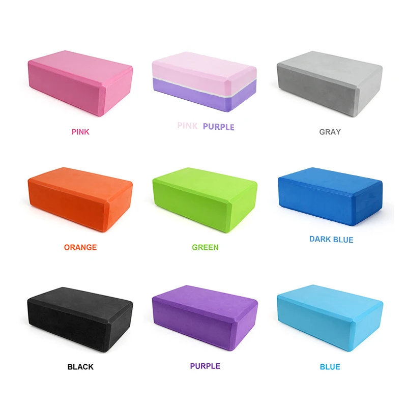 Pilates Yoga Block - Klocki do jogi z pianki EVA