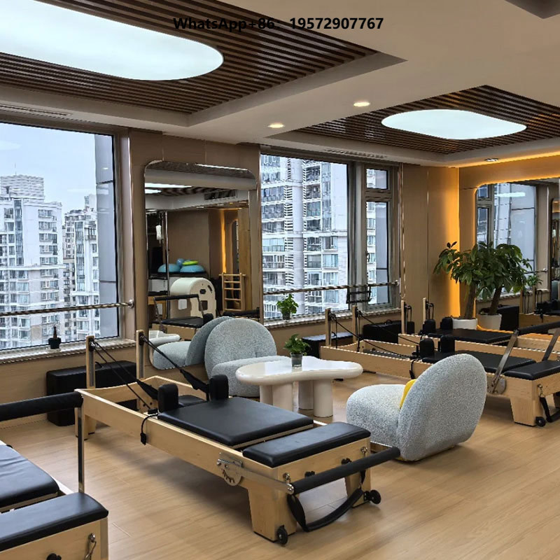 Pilates Yoga Studio - Regulowane, wielofunkcyjne łóżko do pilatesu z