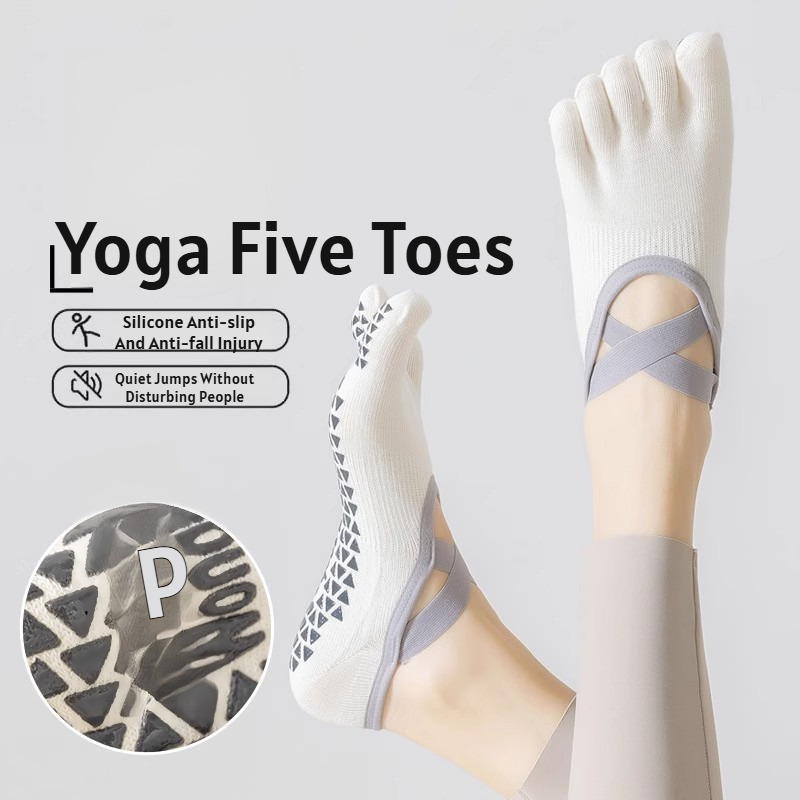 Pilates Yoga Origin - Letnie cienkie skarpety do jogi z