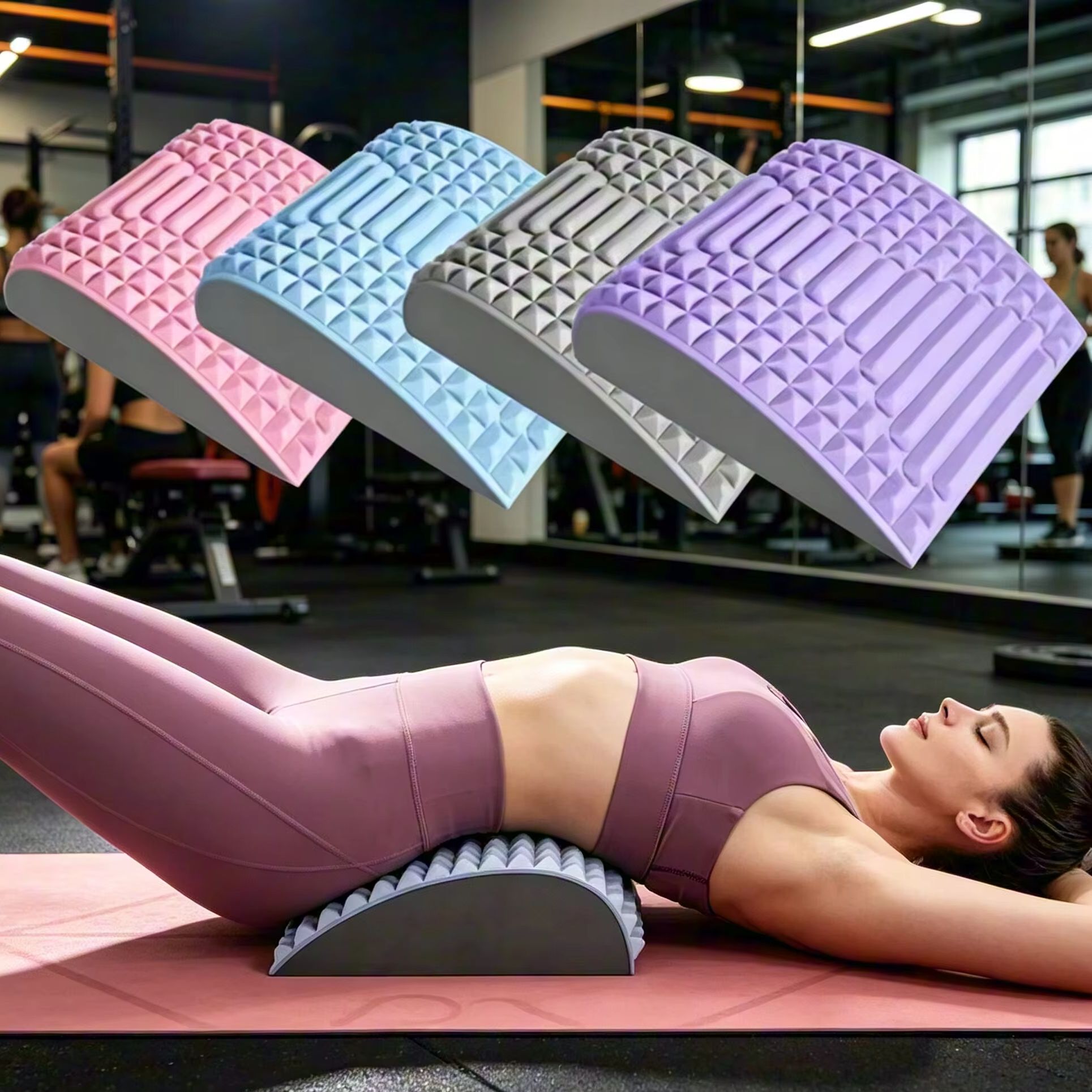 Posture Pole Corrector - Poduszka do rozciągania pleców, masażer lędźwiowy