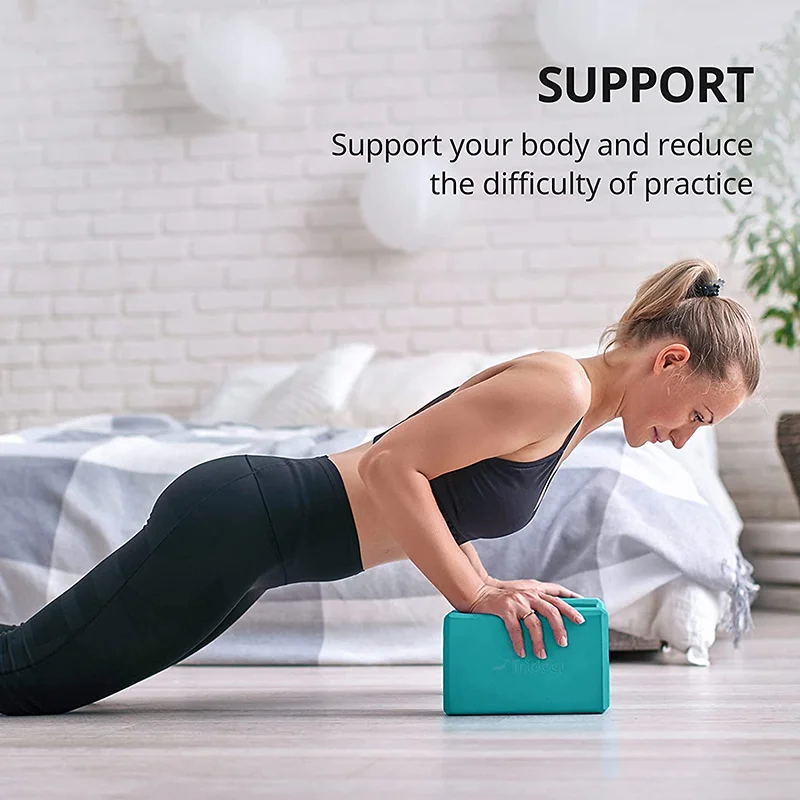 Pilates Yoga Block - Klocki do jogi, kostki, klocki do