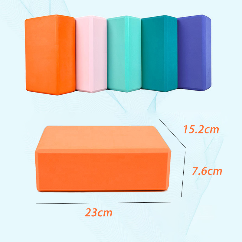 Klocki do jogi siłownia pianka – Pilates Yoga Block recenzja i cena