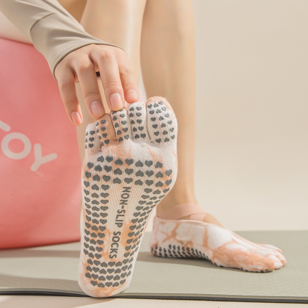 Damskie skarpety z pięcioma pa – Pilates Yoga Studio recenzja i cena