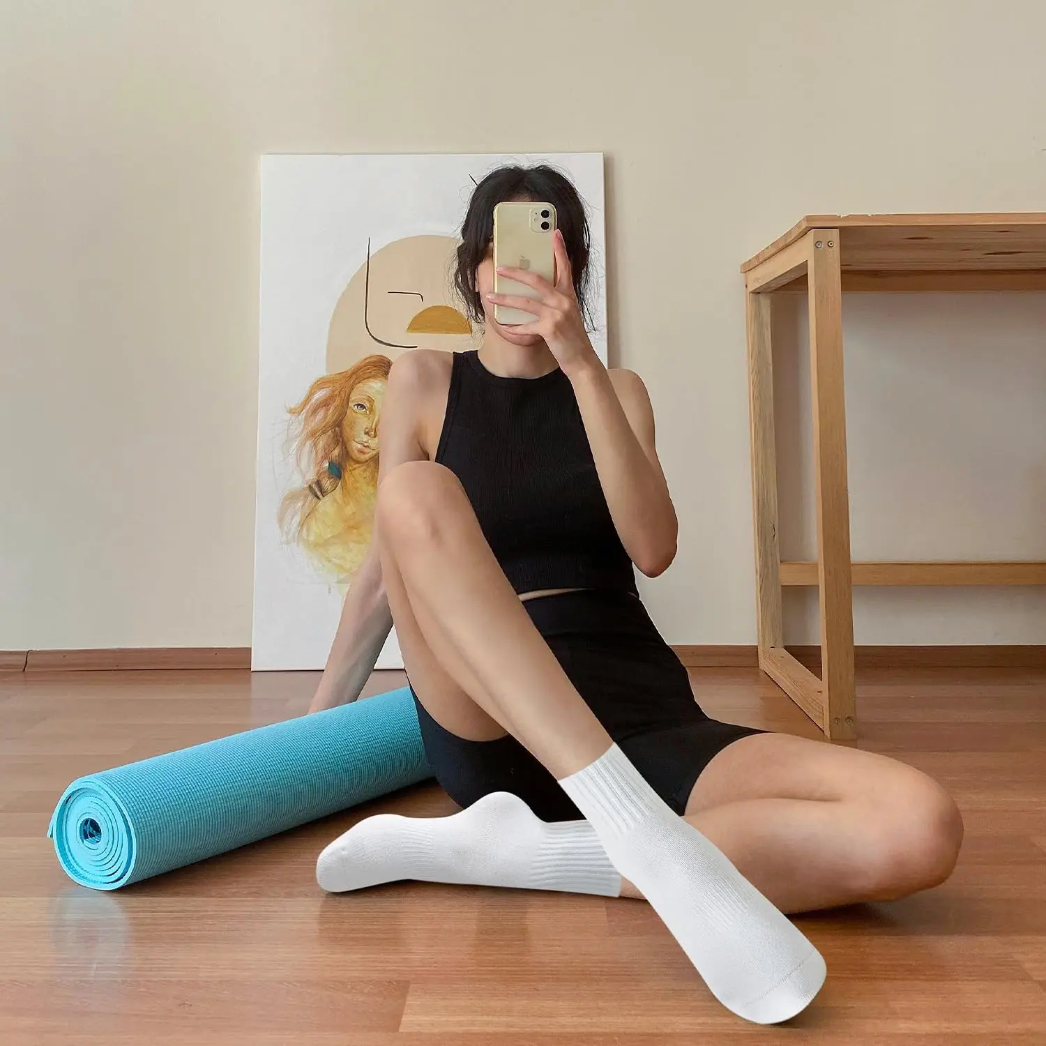 4 pary damskich skarpet do jog – Pilates Yoga Origin recenzja i cena
