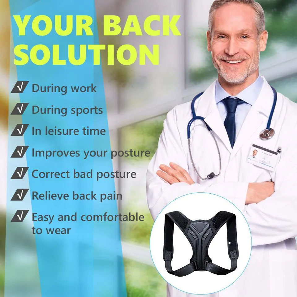 Oddychający pas korygujący pos – Posture Pole Corrector recenzja i cena