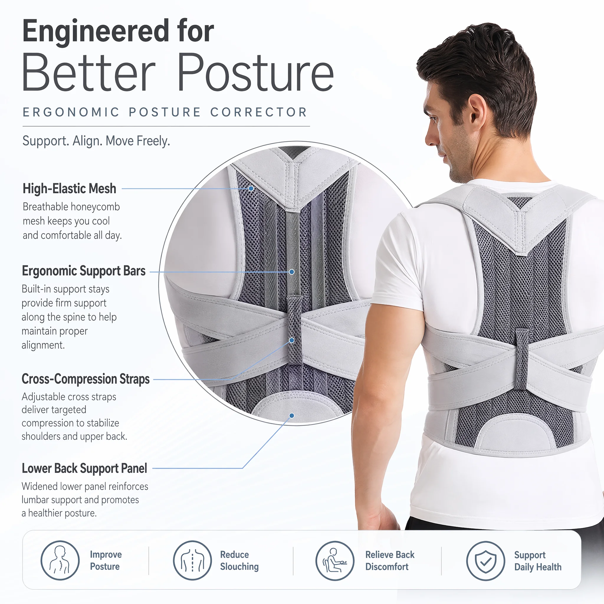 Nowy Model Ortezy na Garbienie – Posture Pole Corrector recenzja i cena