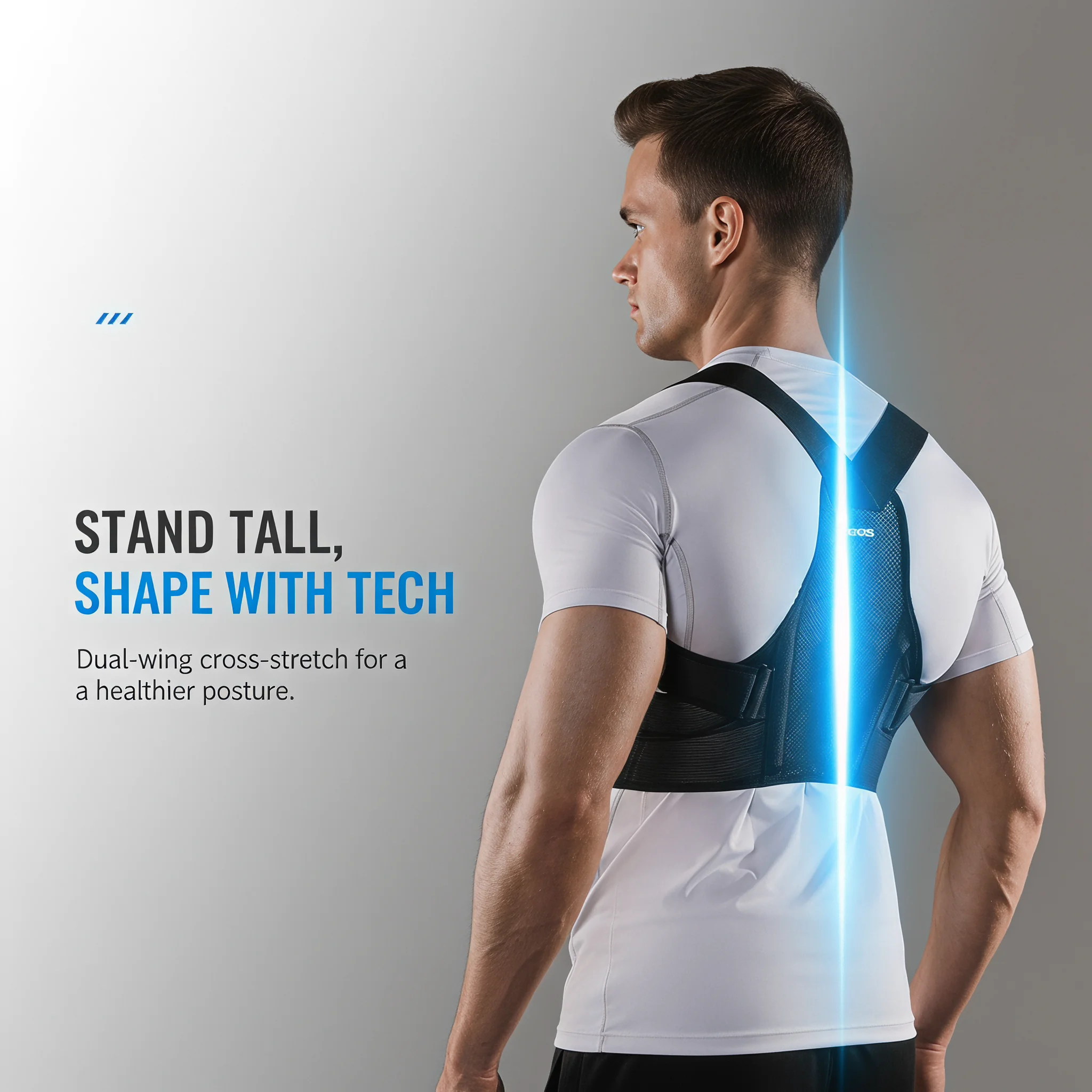 Regulowany korektor postawy VB – Posture Pole Corrector recenzja i cena